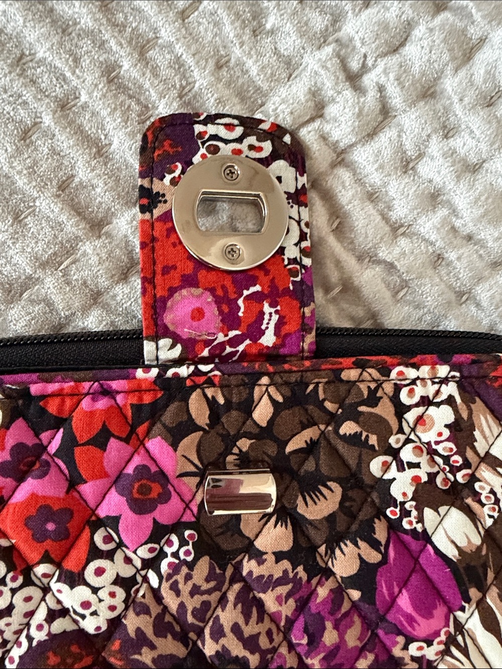 NWOT Vera Bradley Rosewood Turnlock Wallet - Picture 10 of 12